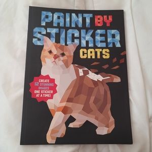 NEW Paint by Sticker Book - Cats
